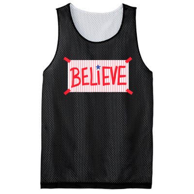 Believe Mesh Reversible Basketball Jersey Tank