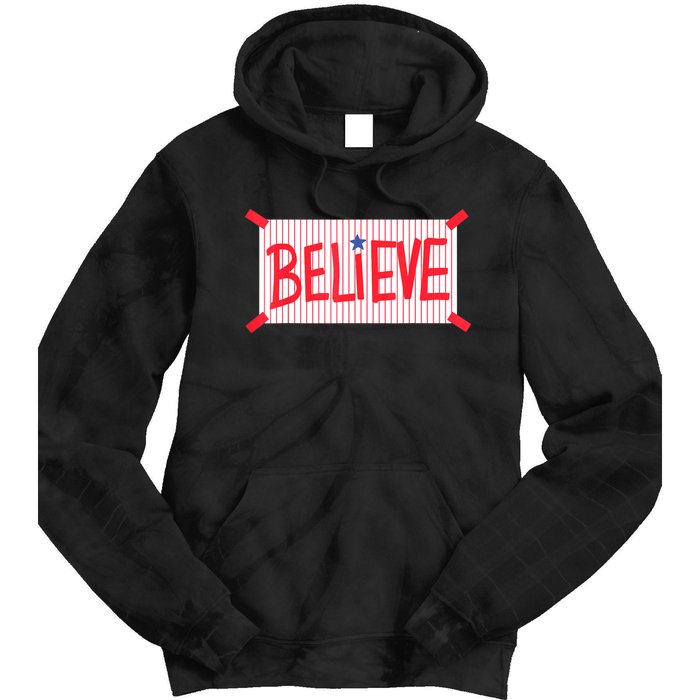 Believe Tie Dye Hoodie