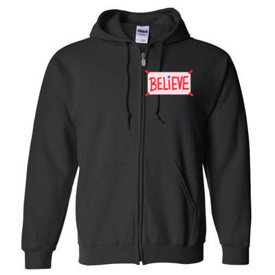 Believe Full Zip Hoodie