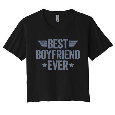 Best Boyfriend Ever Women's Crop Top Tee