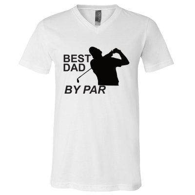 Bestdadbypar V-Neck T-Shirt