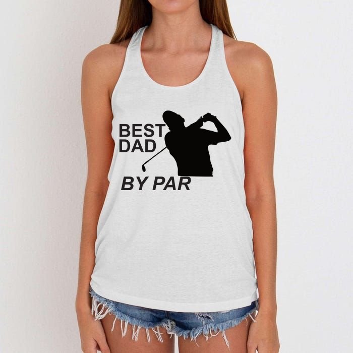 Bestdadbypar Women's Knotted Racerback Tank