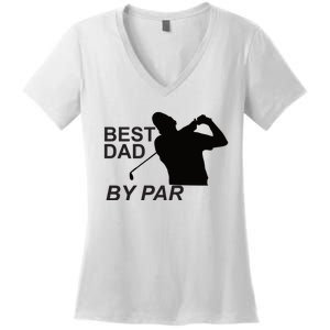 Bestdadbypar Women's V-Neck T-Shirt