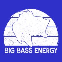 Big Bass Energy Vintage Big Fish Fishing Funny Gift Dad Cute Gift Baby Bodysuit