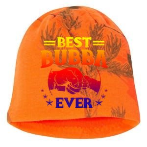 Best Bubba Ever Gift National Bubba Day Brother Lovers Funny Funny Gift Kati - Camo Knit Beanie