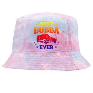 Best Bubba Ever Gift National Bubba Day Brother Lovers Funny Funny Gift Tie-Dyed Bucket Hat