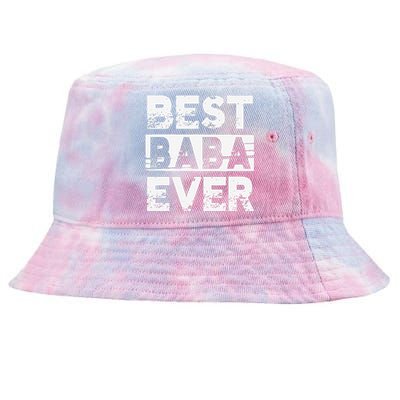 Best Baba Ever Gift For Grandpa Fathers Day Tie-Dyed Bucket Hat