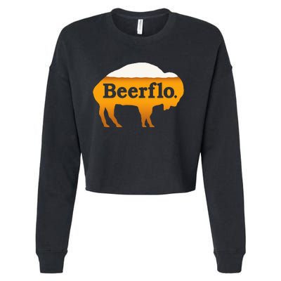 Beerflo Cropped Pullover Crew