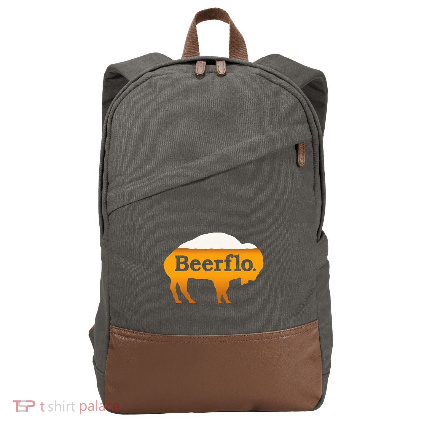 Beerflo Cotton Canvas Backpack