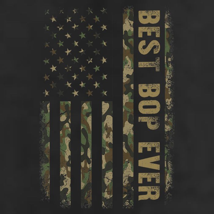 Best Bop Ever Camouflage American Flag FatherS Day Adult Drive Performance Visor