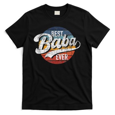 Best Baba Ever Retro Vintage Persian Grandfather Grandad T-Shirt