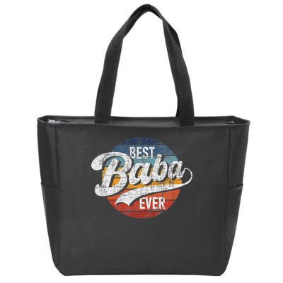 Best Baba Ever Retro Vintage Persian Grandfather Grandad Zip Tote Bag