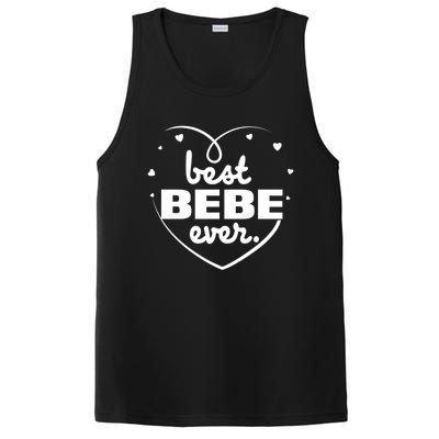 Best Bebe Ever Grandma Mothers Day Birthday Funny Gift PosiCharge Competitor Tank