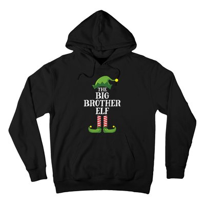 Big Brother Elf Matching Family Group Christmas Party Hoodie