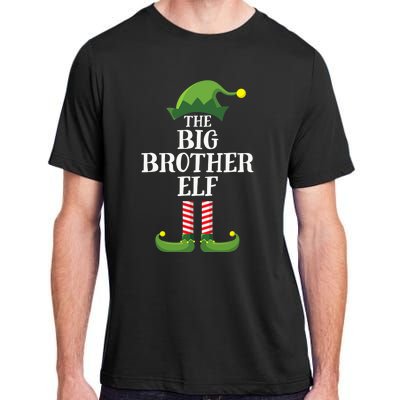 Big Brother Elf Matching Family Group Christmas Party Adult ChromaSoft Performance T-Shirt