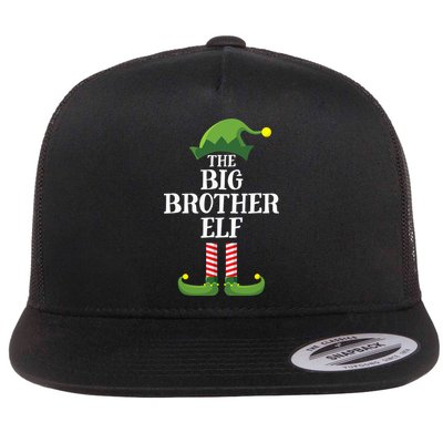 Big Brother Elf Matching Family Group Christmas Party Flatbill Hat
