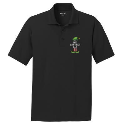 Big Brother Elf Matching Family Group Christmas Party PosiCharge RacerMesh Polo