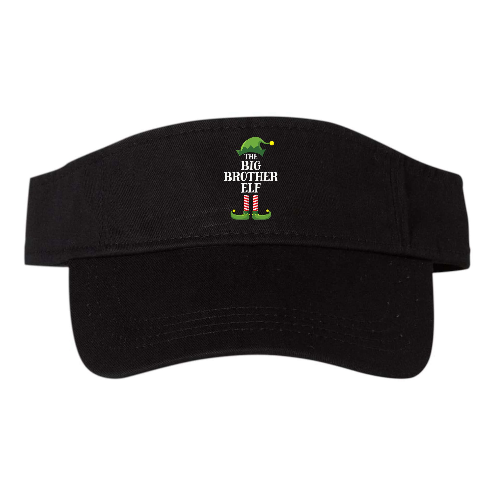 Big Brother Elf Matching Family Group Christmas Party Visor