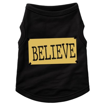 Believe Doggie Tank