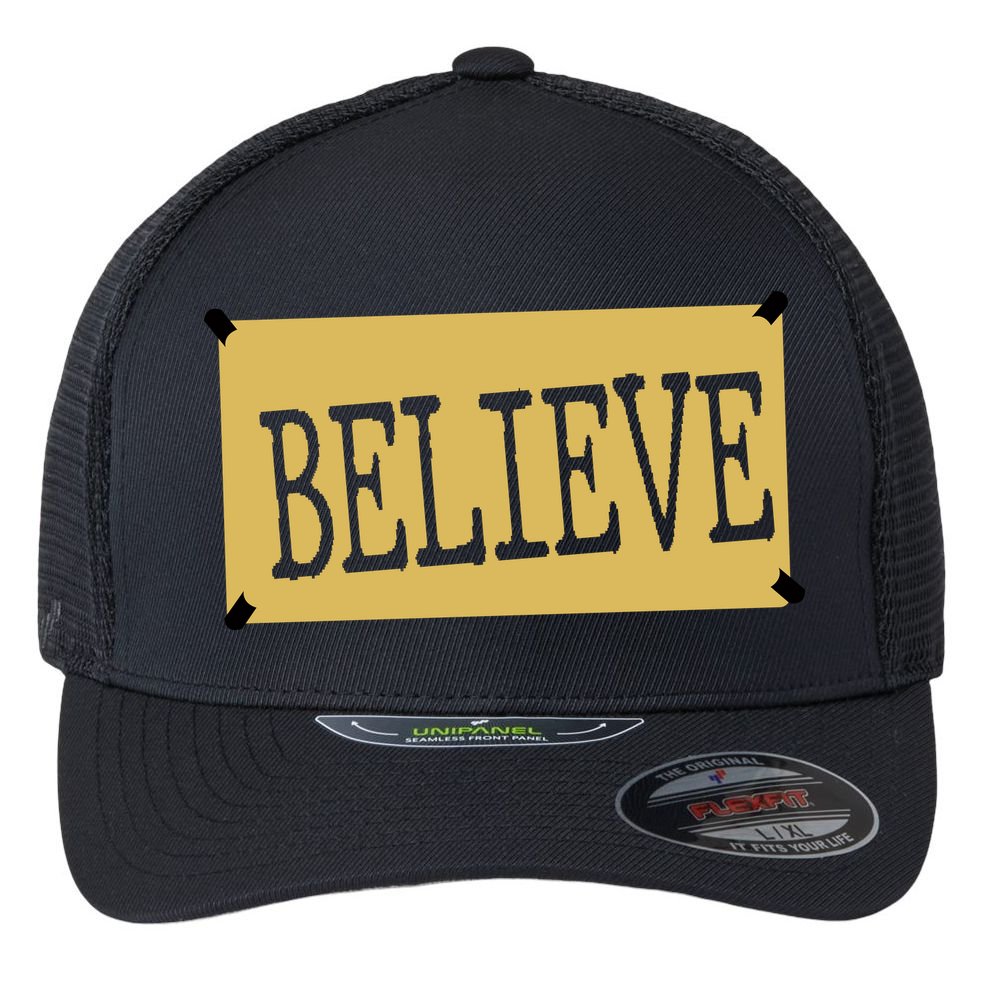Believe Flexfit Unipanel Trucker Cap