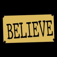 Believe Drawstring Bag