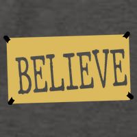 Believe Vector Backpack