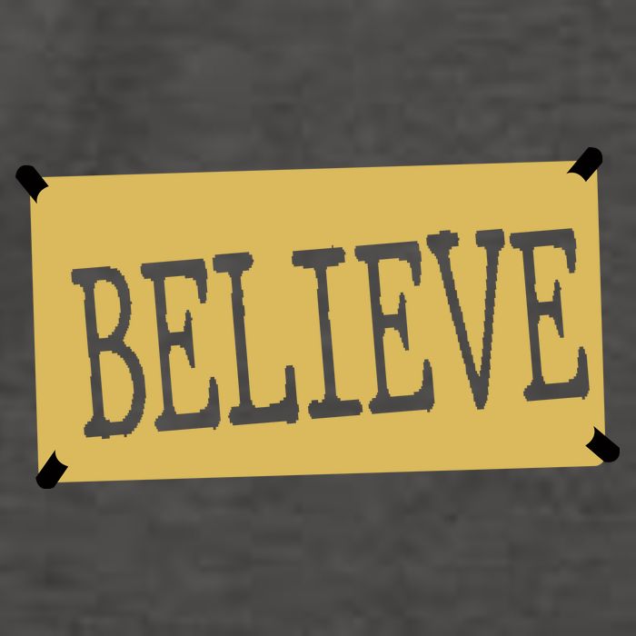 Believe Vector Backpack