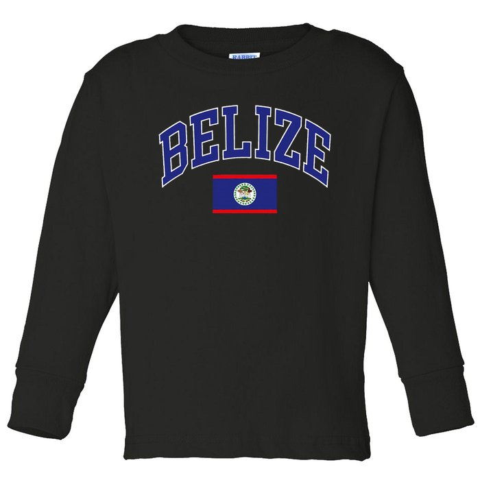 Belize Toddler Long Sleeve Shirt