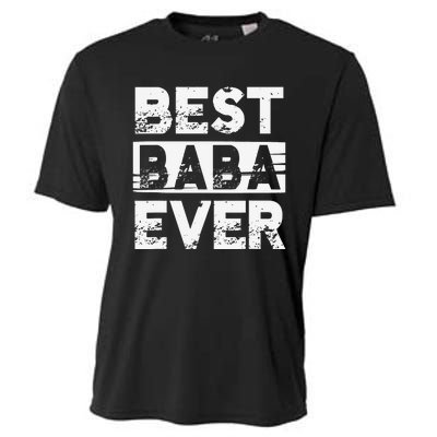 Best Baba Ever Gift For Grandpa Father's Day Cooling Performance Crew T-Shirt