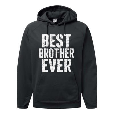 Best Brother Ever Father's Day Performance Fleece Hoodie