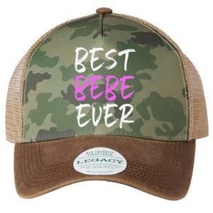 Best Bebe Ever Family Funny Cool Legacy Tie Dye Trucker Hat