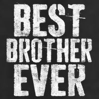 Best Brother Ever Father's Day 7 Panel Mesh Trucker Snapback Hat