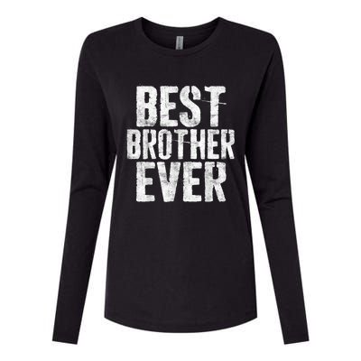 Best Brother Ever Father's Day Womens Cotton Relaxed Long Sleeve T-Shirt