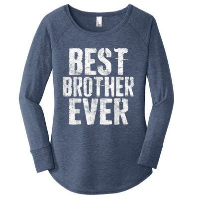 Best Brother Ever Father's Day Women's Perfect Tri Tunic Long Sleeve Shirt