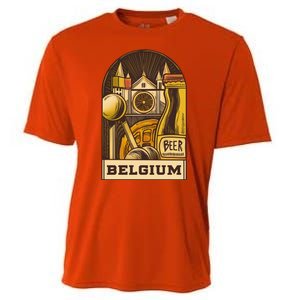 Belgium Beer Europe Cooling Performance Crew T-Shirt