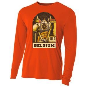 Belgium Beer Europe Cooling Performance Long Sleeve Crew