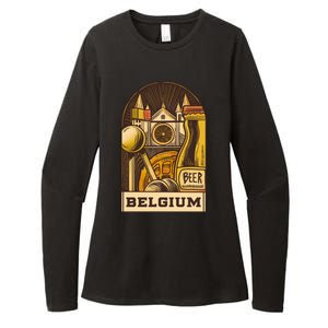 Belgium Beer Europe Womens CVC Long Sleeve Shirt