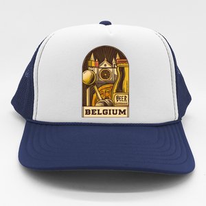 Belgium Beer Europe Trucker Hat