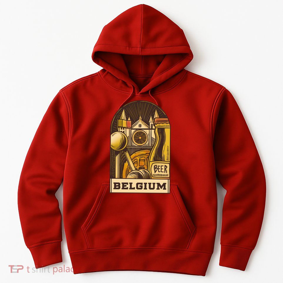 Belgium Beer Europe Hoodie