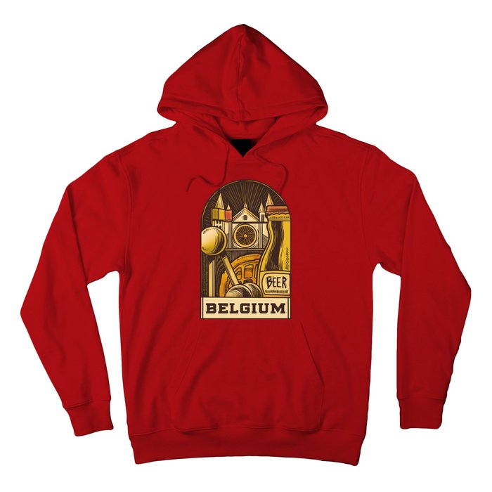 Belgium Beer Europe Hoodie