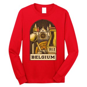 Belgium Beer Europe Long Sleeve Shirt