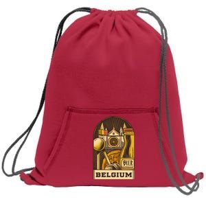 Belgium Beer Europe Sweatshirt Cinch Pack Bag