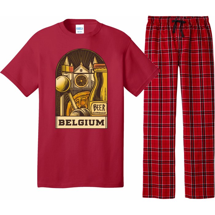 Belgium Beer Europe Pajama Set