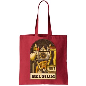 Belgium Beer Europe Tote Bag