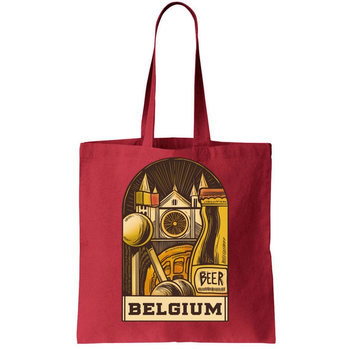 Belgium Beer Europe Tote Bag