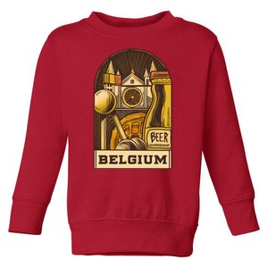 Belgium Beer Europe Toddler Sweatshirt