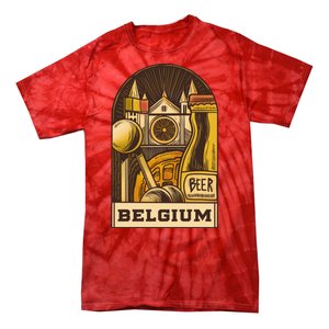 Belgium Beer Europe Tie-Dye T-Shirt