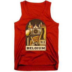 Belgium Beer Europe Tank Top