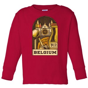 Belgium Beer Europe Toddler Long Sleeve Shirt