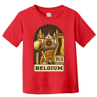 Belgium Beer Europe Toddler T-Shirt